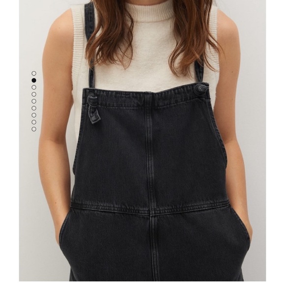 Mango Denim Dungarees - Picture 3 of 6